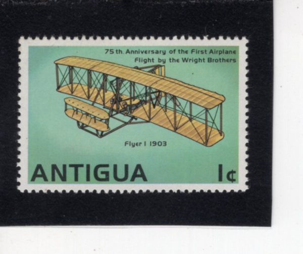 ANTIGUA(��Ƽ����)-#496-1c-FLYER IN AIR, 1903(1903���� ����Ʈ �ö��̾�)-1978.3.28��