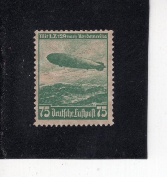 GERMANY(����)-#C58-75pf-\"HINDENBURG\"(�����θ�ũ)-1936.3.16��
