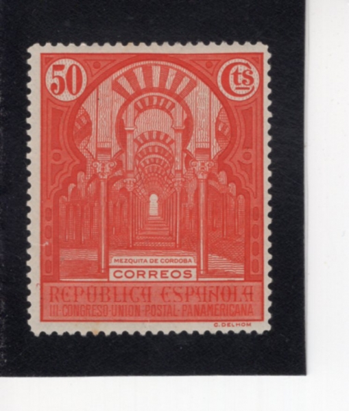 SPAIN(������)-#497-50c-INTERIOR OF MOSQUE, CORDOBA(�ڸ����� ��ũ-�뼺�� ����)-1931.10.10��