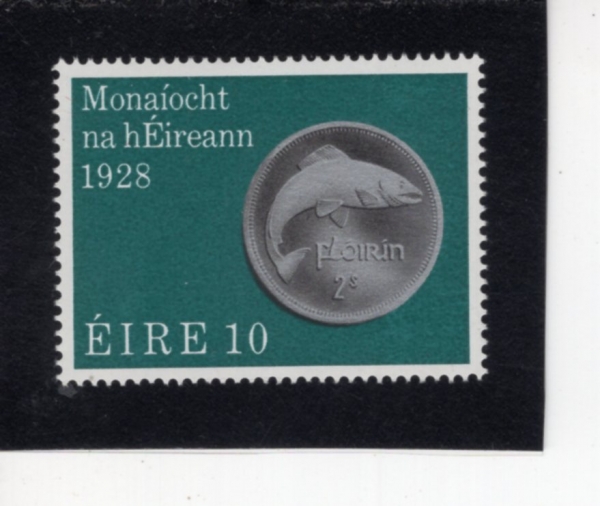 IRELAND(���Ϸ���)-#437-10p-SALMON ON FLORIN(�÷θ� �� ����)-1978.10.26��