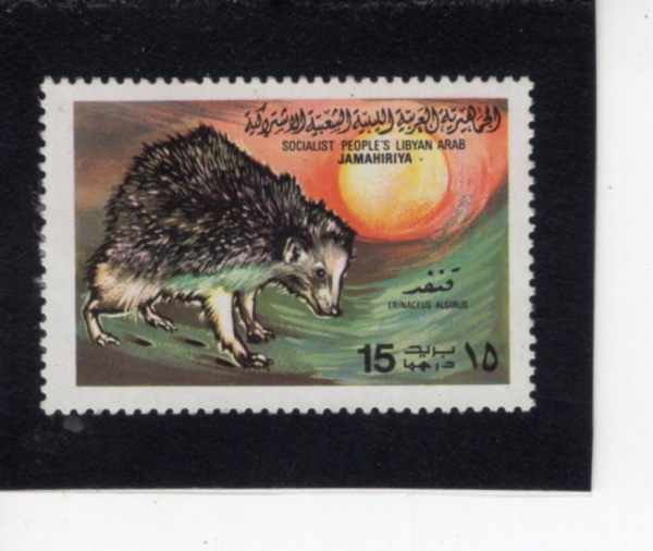 LIBYA(�����)-#799-15d-HEDGEHOG(������ġ)-1979.2.1��