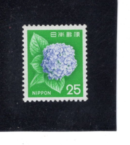 JAPAN(�Ϻ�)-#882-25y-HYDRANGEA(����)-1966.7.1��