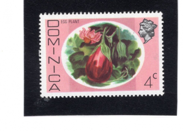 DOMINICA(���̴�ī)-#458-4c-EGGPLANT(����)-1975.12.8��