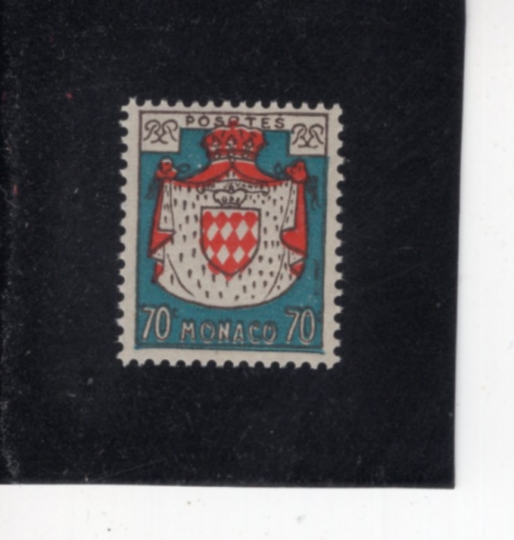 MONACO(����)-#313-70c-GRIMALDI ARMS(������ ����)-1954.4.12��