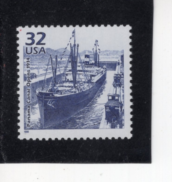 UNITED STATES(�̱�)-#3183f-32c-PANAMA CANAL OPENS, 1914(�ĳ��� ���� ���� 1914��)-1998.2.3��