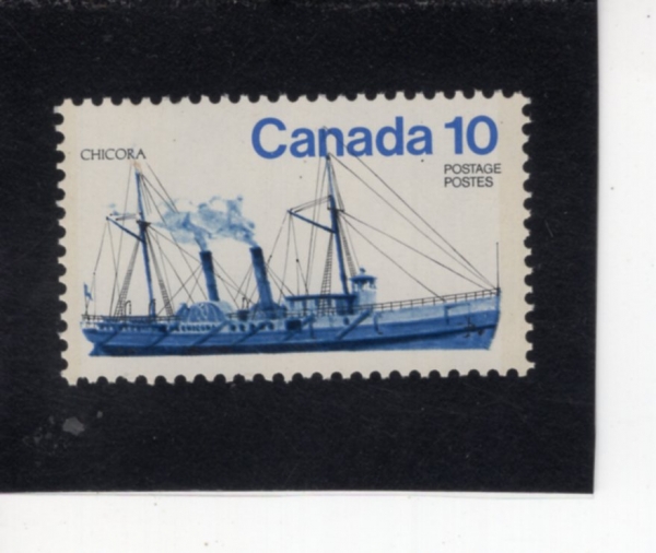 CANADA(ĳ����)-#702-10c-CHICORA(SS ġ�ڶ�)-1976.11.19��