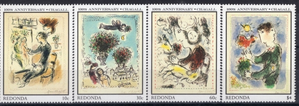 REDONDA(������)-#NO(4��)-MARC CHAGALL(����ũ ���� ź�� 100�ֳ�)-1987��