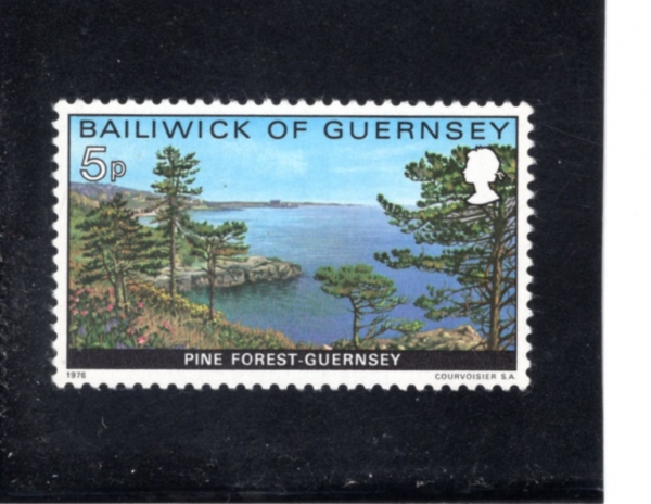 GUERNSEY(����)-#137-5p-PINE FOREST, GUERNSEY(�ҳ��� ��)-1976.8.3��