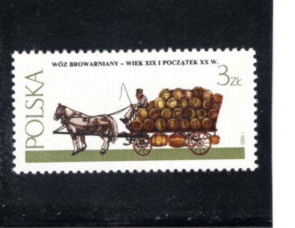 POLAND(������)-#2427-3z-BEER WAGON(���� ȭ��)-1980.12.16��