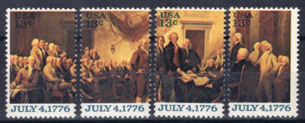 UNITED STATES(�̱�)-#1691~4(4��)-AMERICAN BICENTENNIAL(�̱� �Ǳ� 200�ֳ�)-1976.7.4��
