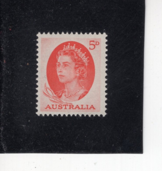 AUSTRALIA(����Ʈ���ϸ���)-#366-5p-ELIZABETH II(�����ں��� 2��)-1965.6.30��