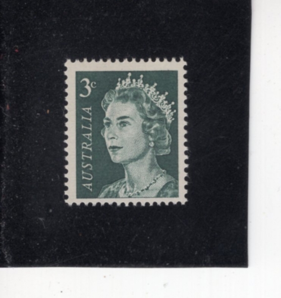 AUSTRALIA(����Ʈ���ϸ���)-#396-3c-ELIZABETH II(�����ں��� 2��)-1966.2.14��
