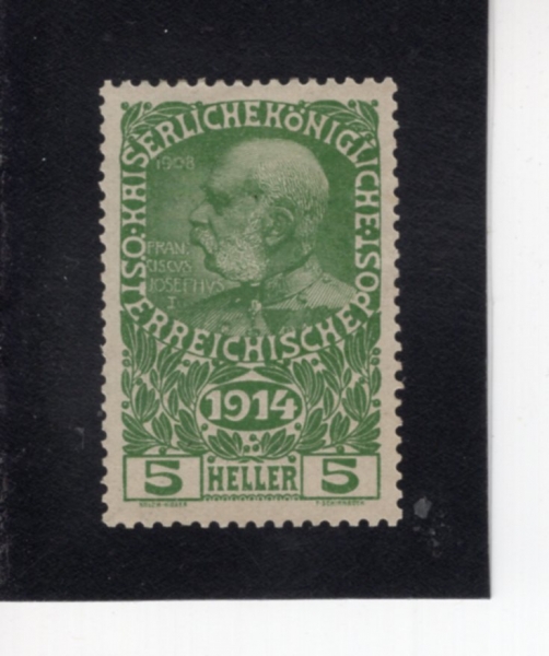 AUSTRIA(����Ʈ����)-#B1-5h-FRANZ JOSEF(������ ������ 1��)-1914.10.4��