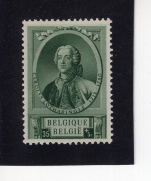 BELGIUM(���⿡)-#B294-35+5c-CHARLES OF LORRAINE(�η��� ���� 5��)-1941��