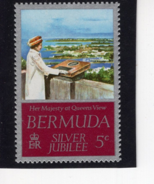 BERMUDA(���´�)-#347-5c-QUEEN ELIZABETH\