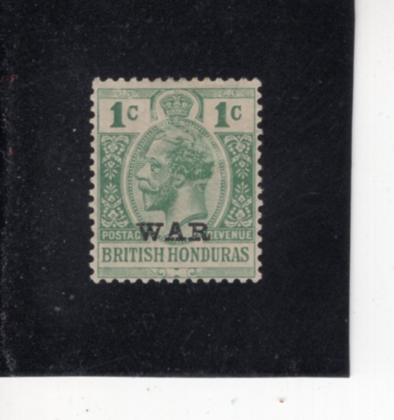 BRITISH HONDURAS(������ �µζ�)-#MR1-1c-KING GEORGE V(���� 5��)-1916��