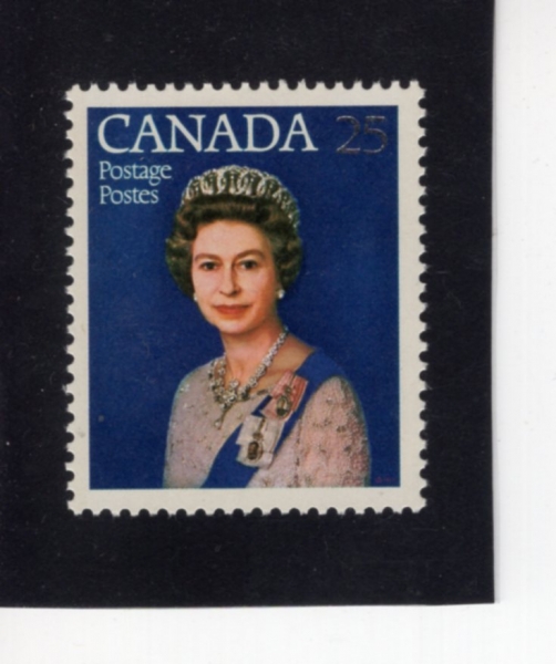 CANADA(ĳ����)-#704-25c-QUEEN ELIZABETH II(�����ں��� 2��)-1977.2.4��