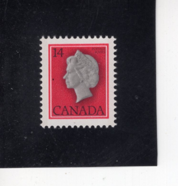 CANADA(ĳ����)-#716-14c-QUEEN ELIZABETH II(�����ں��� 2��)-1978��