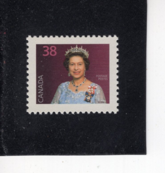 CANADA(ĳ����)-#1164-38c-QUEEN ELIZABETH II(�����ں��� 2��)-1988.12.29��
