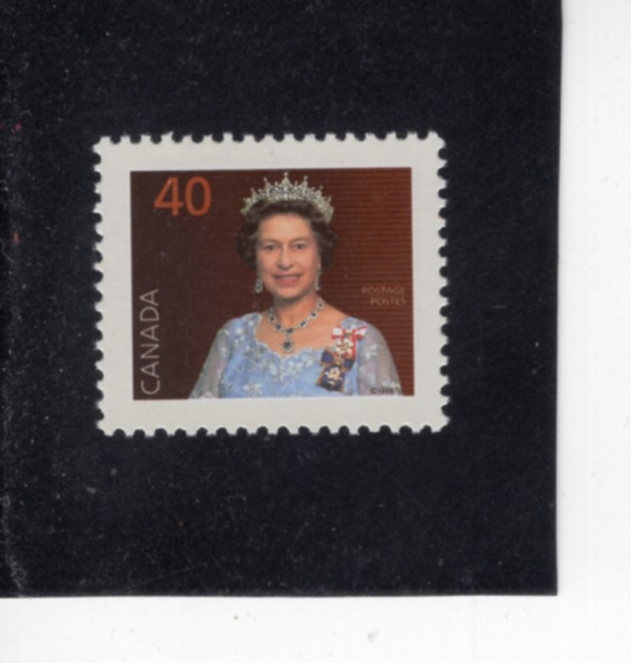 CANADA(ĳ����)-#1168-40c-QUEEN ELIZABETH II(�����ں��� 2��)-1990.12.28��