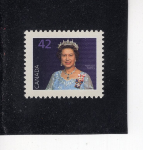 CANADA(ĳ����)-#1357-42c-QUEEN ELIZABETH II(�����ں��� 2��)-1991.12.27��