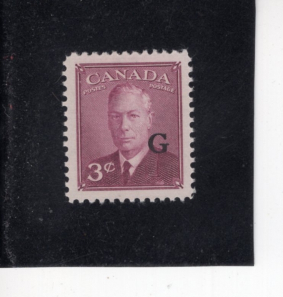 CANADA(ĳ����)-#O18-3c-KING GEORGE VI(���� 6��)-1950��