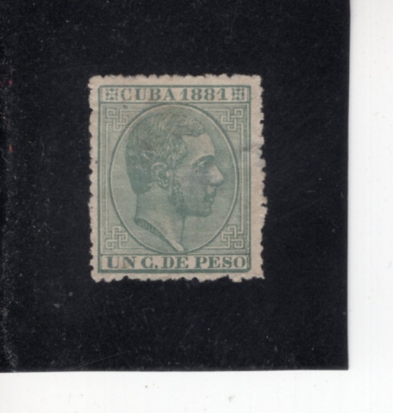 CUBA(����)-#94-1c-KING ALFONSO XII(������ 12��)-1881��