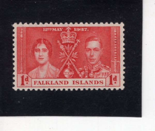 FALKLAND ISLANDS(��Ŭ���� ����)-#82-1p-CORONATION(���� 6�� ���հ� �����ں��� �պ� �����)-1937.5.12��