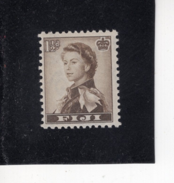 FIJI(����)-#149-1 1/2p-QUEEN ELIZABETH II(�����ں��� 2��)-1956.10.1��