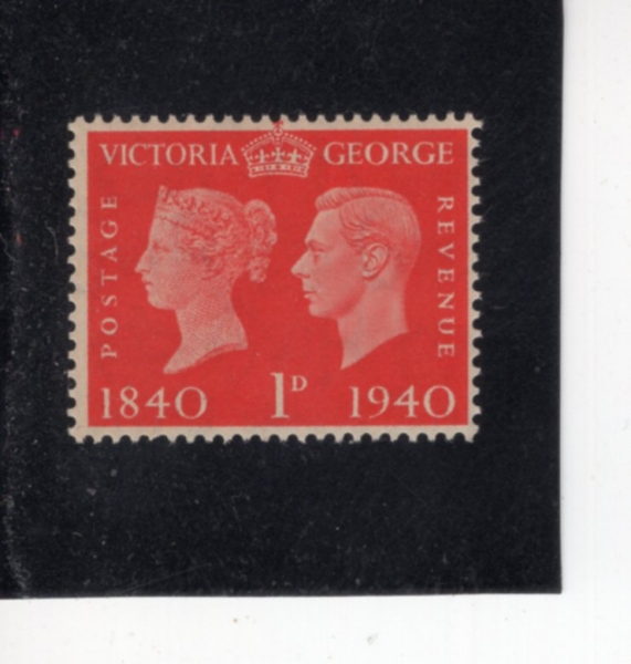 GREAT BRITAIN(����)-#253-1p-VICTORIA AND KING GEORGE VI(���丮�� ����, ���� 6��)-1940.5.6��