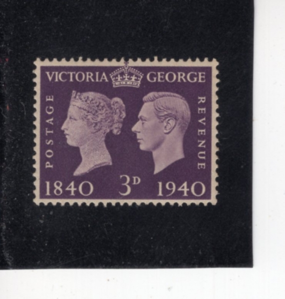 GREAT BRITAIN(����)-#257-3p-VICTORIA AND KING GEORGE VI(���丮�� ����, ���� 6��)-1940.5.6��