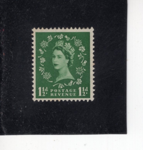 GREAT BRITAIN(����)-#294-1 1/2p-QUEEN ELIZABETH II(�����ں��� 2��)-1952��