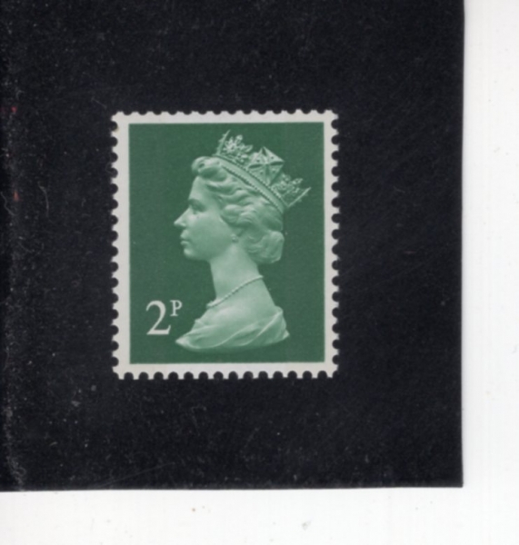 GREAT BRITAIN-MACHINS(����-��ģ ��ǥ)-#MH25-2p-QUEEN ELIZABETH II(�����ں��� 2��)-1979.12.12��