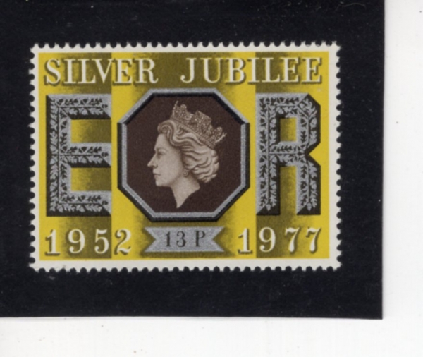 GREAT BRITAIN(����)-#814-13p-QUEEN ELIZABETH II(�����ں��� 2��)-1977.5.11��