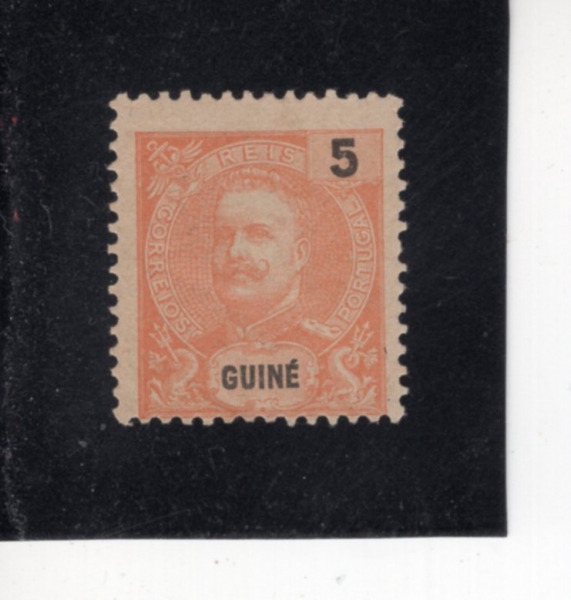 PORTUGUESE GUINEA(�������� ���)-#45-5r-KING CARLOS(�ľ� ī���ν� 1��)-1898��