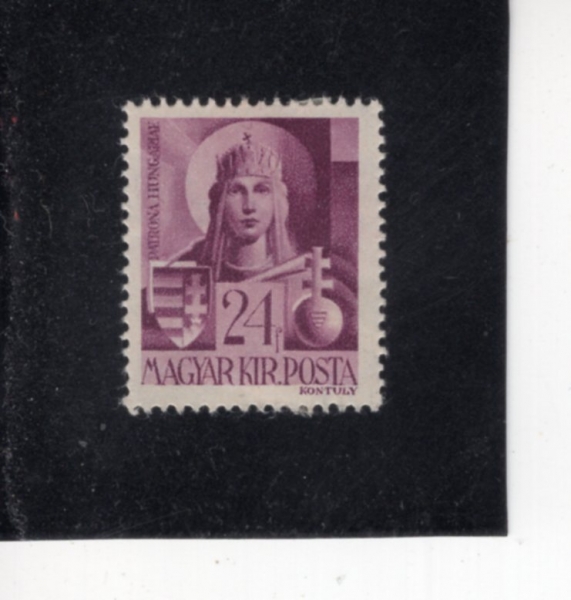 HUNGARY(�밡��)-#612-24f-VIRGIN MARY, PATRONESS OF HUNGARY(������ ���� ����)-1943��