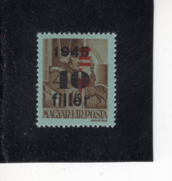 HUNGARY(�밡��)-#664-40f on 10f-COUNT ANDRW HADIK(�ȵ��� �ϵ�)-1945��