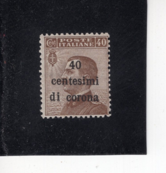 AUSTRIA-AUSTRIAN OFFICES ABROAD(�ؿ� ����Ʈ���� �繫��)-#N70-40c on 40c-VICTOR EMMANUEL III(���丣 ���������� 3��)-1919��