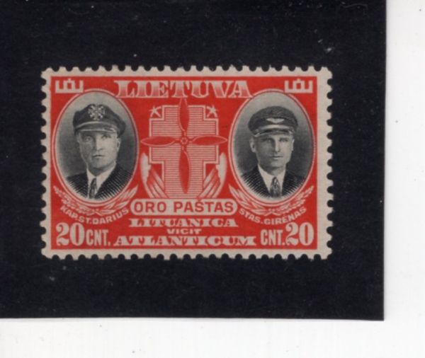 LITHUANIA(�����ƴϾ�)-#C79-20c-CAPTS. STEPONAS DARIUS AND STASYS GIRENAS(���������� �ٸ��콺, ��Ÿ�ý� �ⷹ����)-1934.5.18��