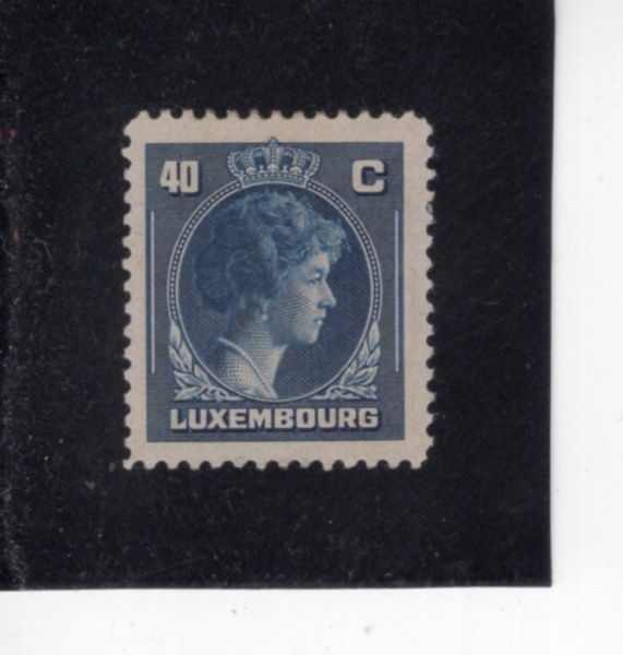 LUXEMBOURG(����θ�ũ)-#221A-40c-GRAND DUCHESS CHARLOTTE(����)-1946��