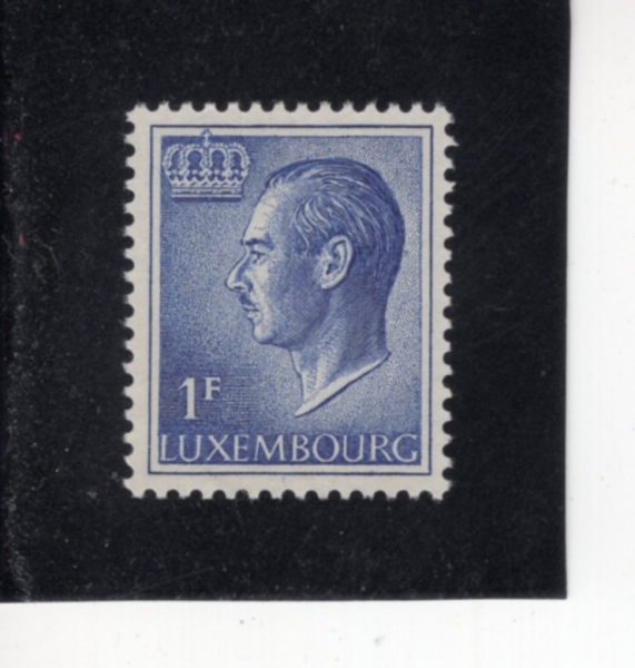 LUXEMBOURG(����θ�ũ)-#420-1fr-GRAND DUKE JEAN(����θ�ũ ��� ��)-1965��
