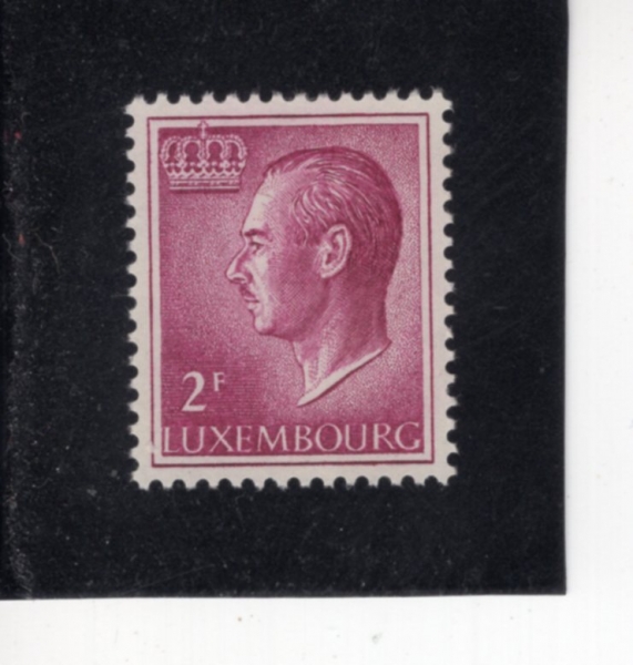 LUXEMBOURG(����θ�ũ)-#422-2fr-GRAND DUKE JEAN(����θ�ũ ��� ��)-1966��