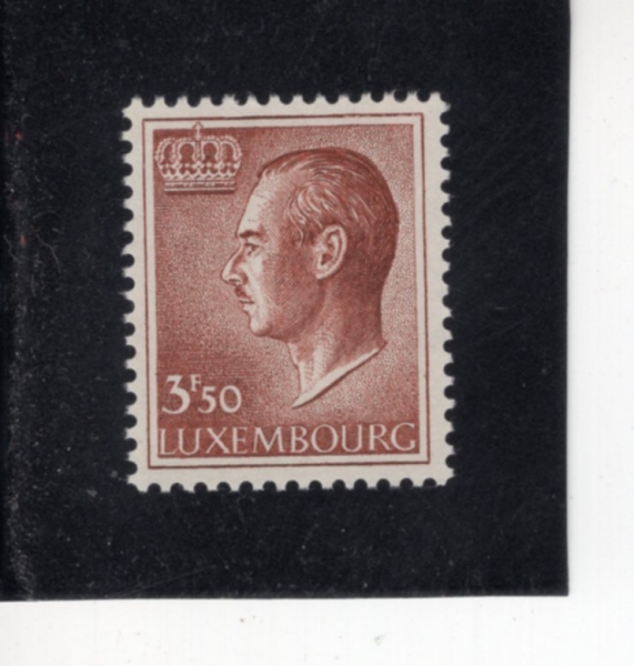 LUXEMBOURG(����θ�ũ)-#425-3.50fr-GRAND DUKE JEAN(����θ�ũ ��� ��)-1966��