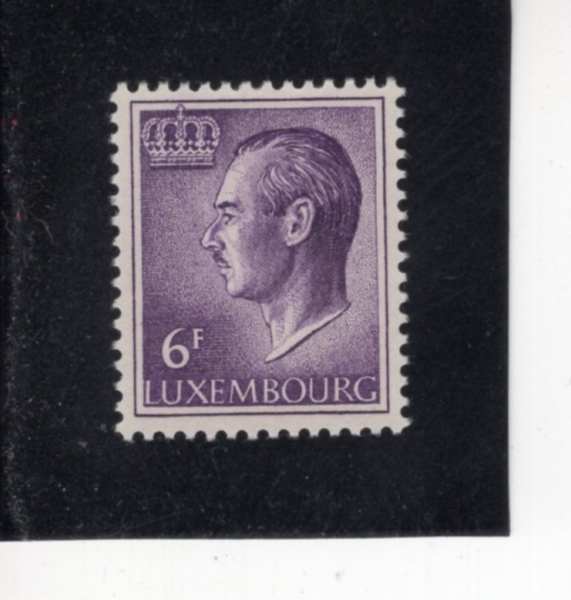 LUXEMBOURG(����θ�ũ)-#428-6fr-GRAND DUKE JEAN(����θ�ũ ��� ��)-1965��