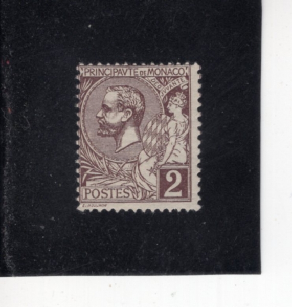 MONACO(����)-#12-2c-PRINCE ALBERT I(�˺��� 1��)-1891��