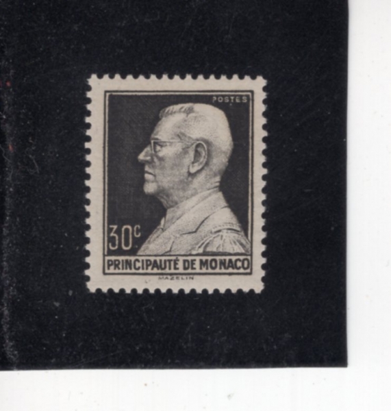 MONACO(����)-#222-30c-PRINCE LOUIS II(���� 2��)-1948.7��