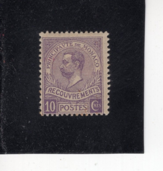MONACO(����)-#J17-10c-PRINCE ALBERT I(�˺��� 1��)-1910��