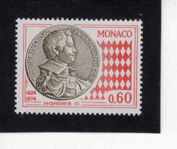 MONACO(����)-#927-60c-HONORE II COIN(���뷹 2��)-1974.11.12��