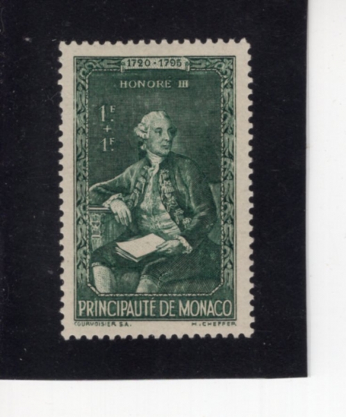 MONACO(����)-#B69-1+1fr-HONORE III(���뷹 3��)-1942.12.10��