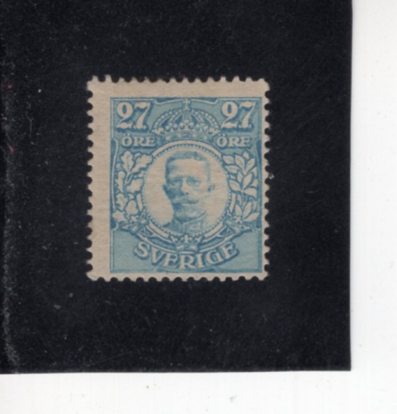 SWEDEN(������)-#85-27o-GUSTAF V(����Ÿ�� 5��)-1918��